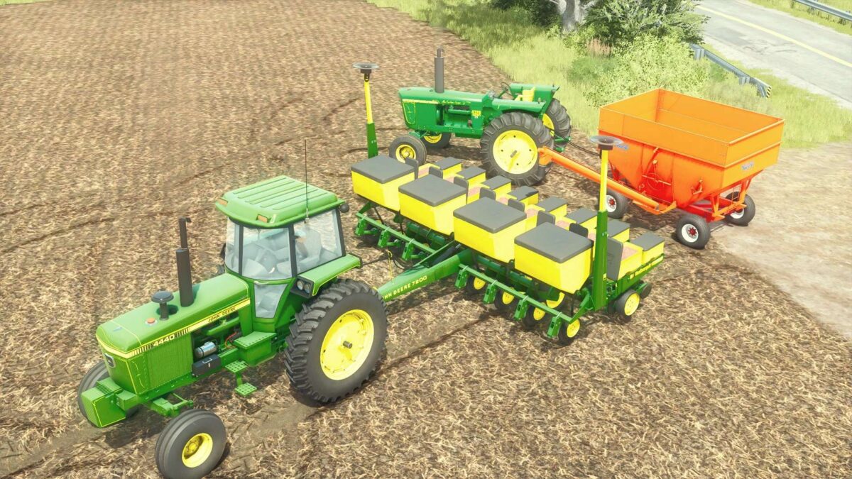 John Deere 7000 and 7200 Planters v 1.0