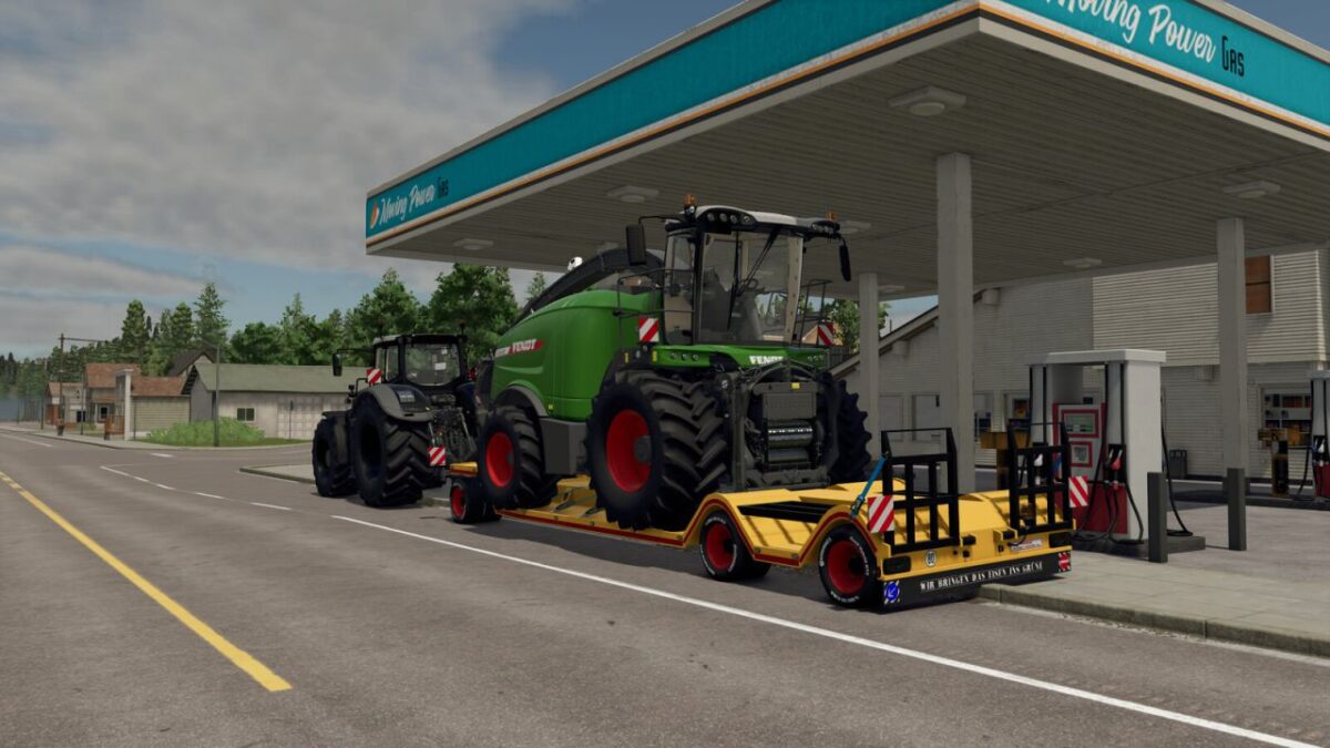 Lizard Forestry Special Lowloader TL38 Trailer v 2.0.0.1
