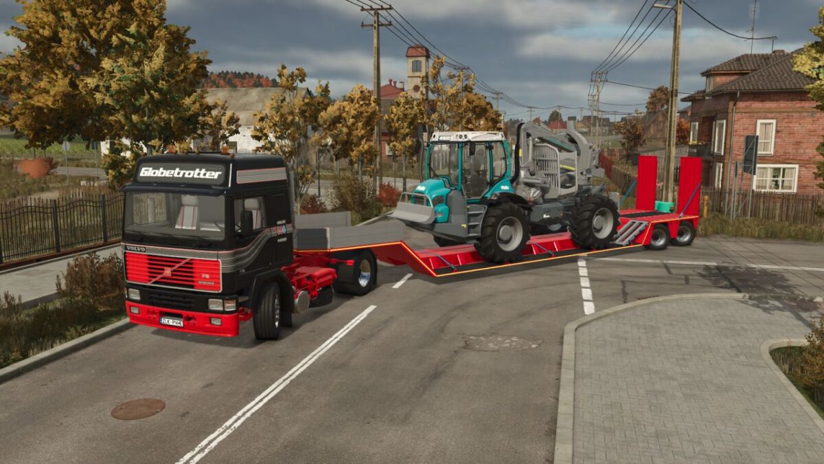Lizard TLS39 Forestry Special Low Loader Trailer v 1.0.0.1