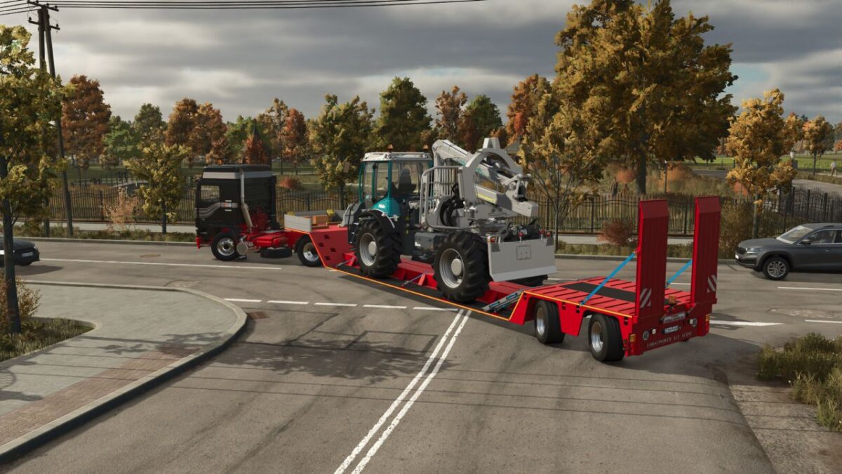 Lizard TLS39 Forestry Special Low Loader Trailer v 1.0.0.1