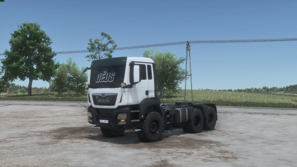 MAN TGS 18 6x6 Agro Truck v 1.0