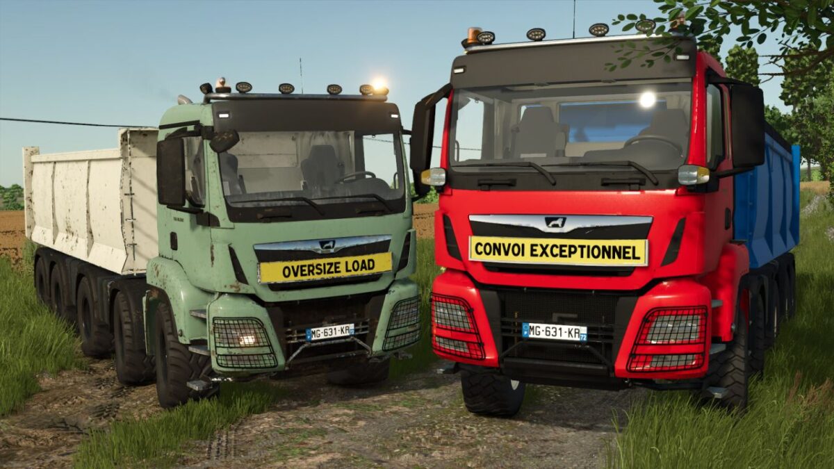 MAN TGS 18.500 Kipper Truck v 1.2