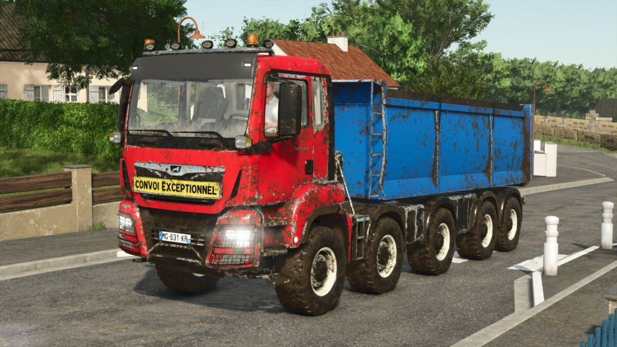 MAN TGS 18.500 Kipper Truck v 1.2