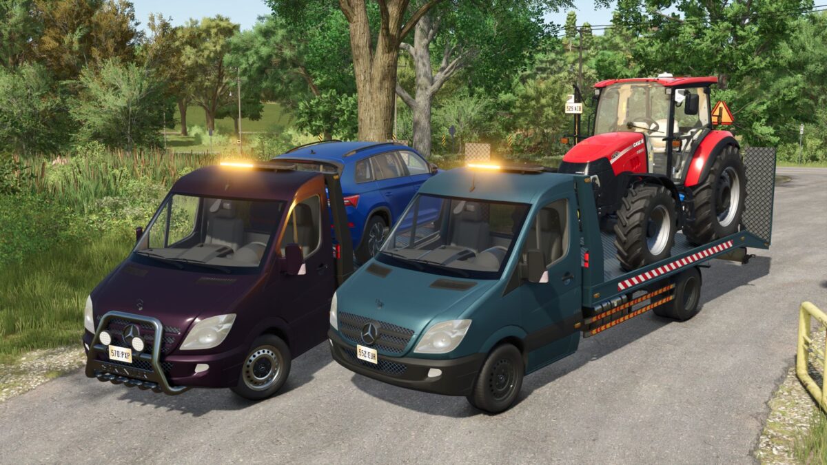 Mercedes Benz Sprinter Tow Truck v 1.1