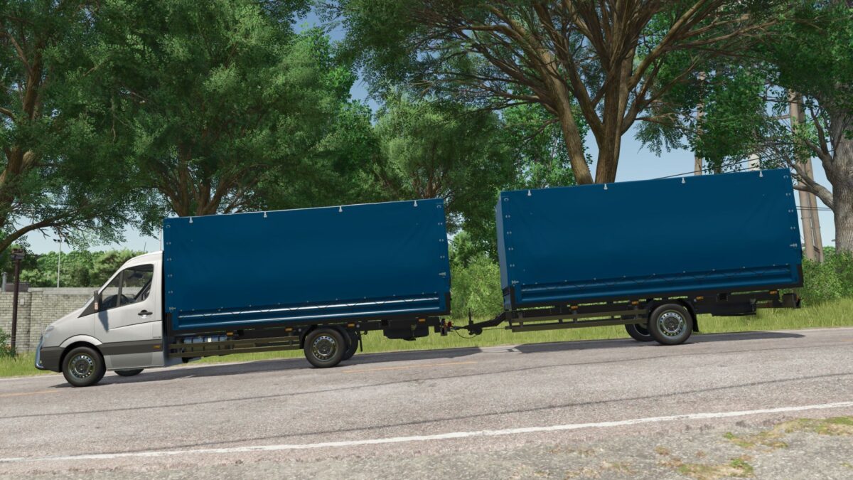 Mercedes Benz Sprinter Trailer v 1.1