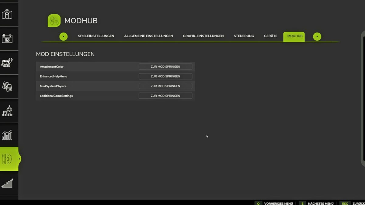 Mod Settings Hub v 2.0