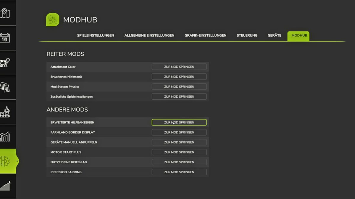 Mod Settings Hub v 2.0