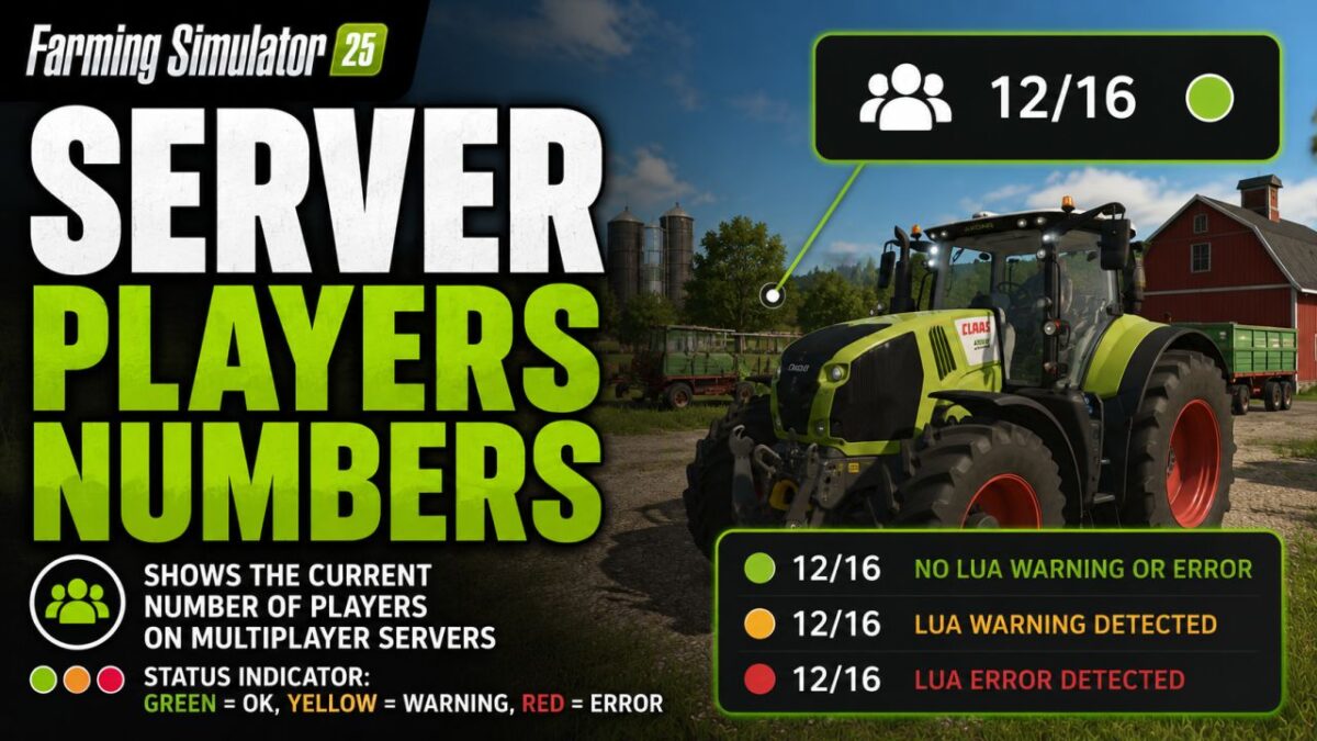 Number of Players on Servers v 1.0