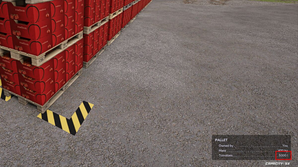 Pallet Capacity and Spawn Control v 1.0