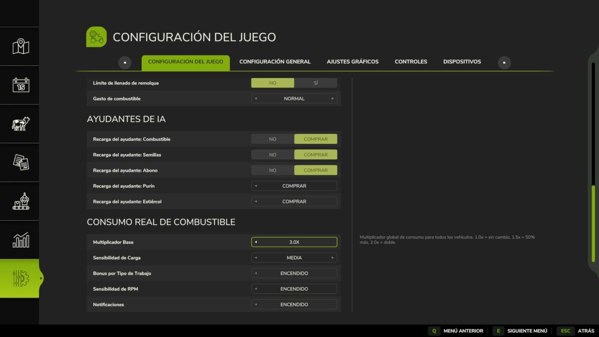 Real Fuel Consumption v 1.0