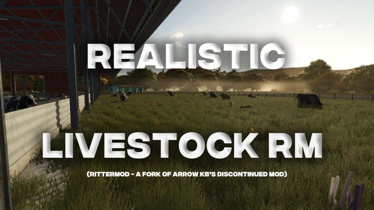 Realistic Livestock RM v 1.2.6.0