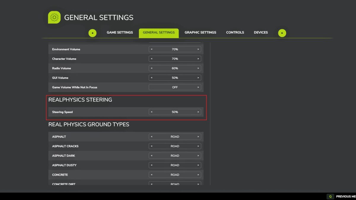 Real Physics Steering v 1.0.0.4