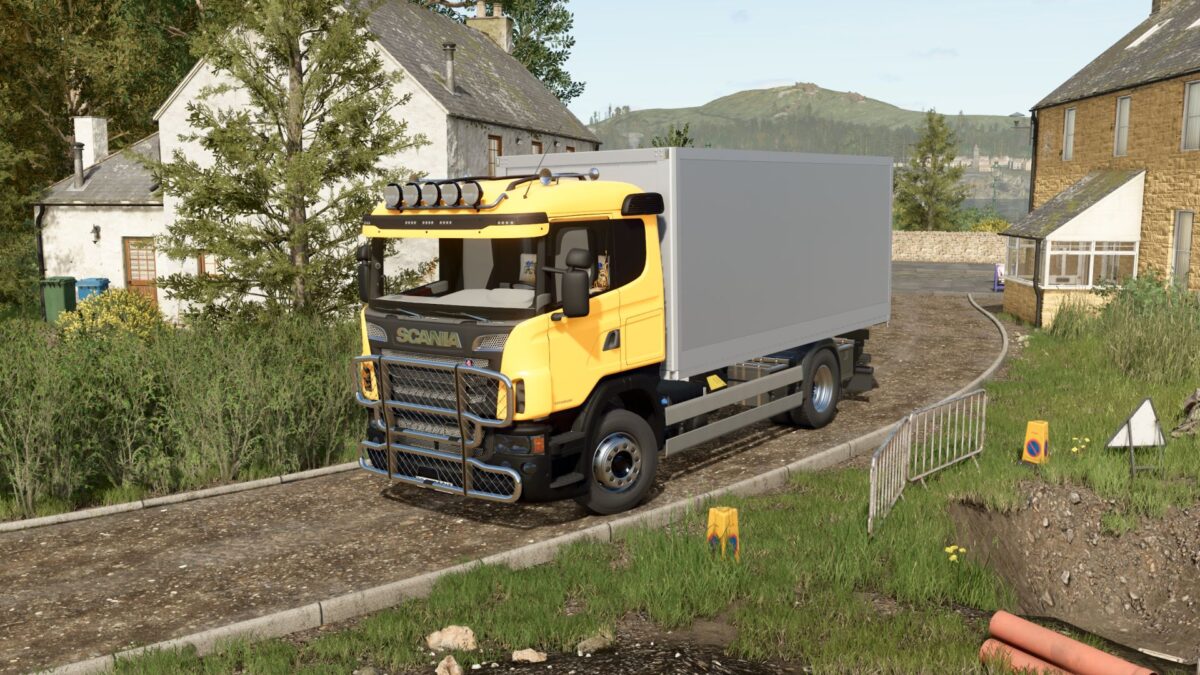 Scania R Box Truck 4x2 v 1.0