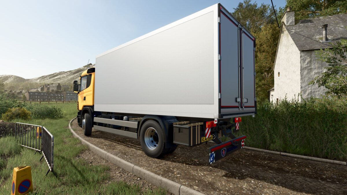 Scania R Box Truck 4x2 v 1.0