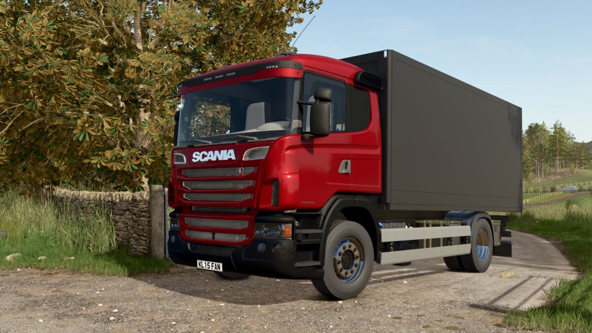 Scania R Box Truck 4x2 v 1.0