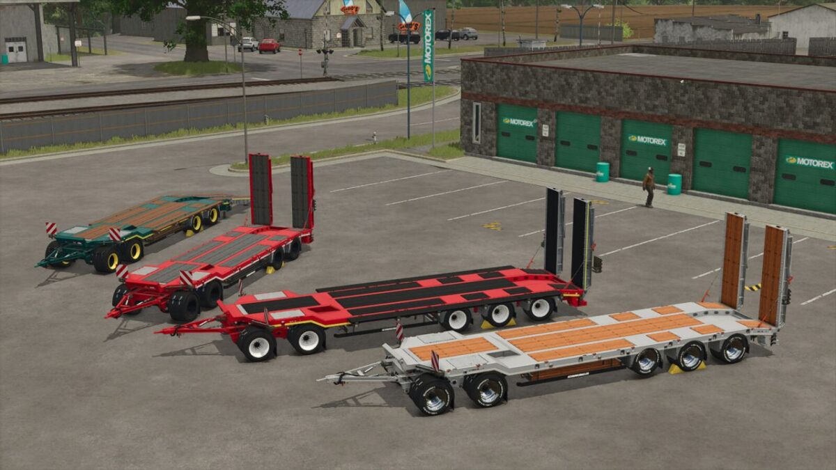 Schwarzmueller Low Loader Trailers Pack v 1.0.0.2