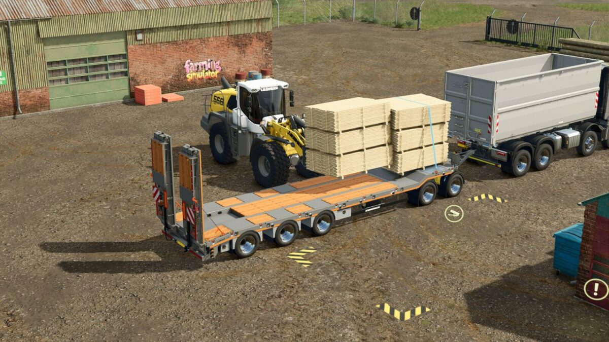 Schwarzmueller Low Loader Trailers Pack v 1.0.0.2