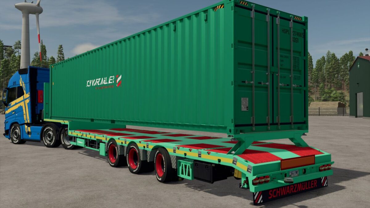 Schwarzmueller 3A Low Loader Trailer v 1.0.0.2