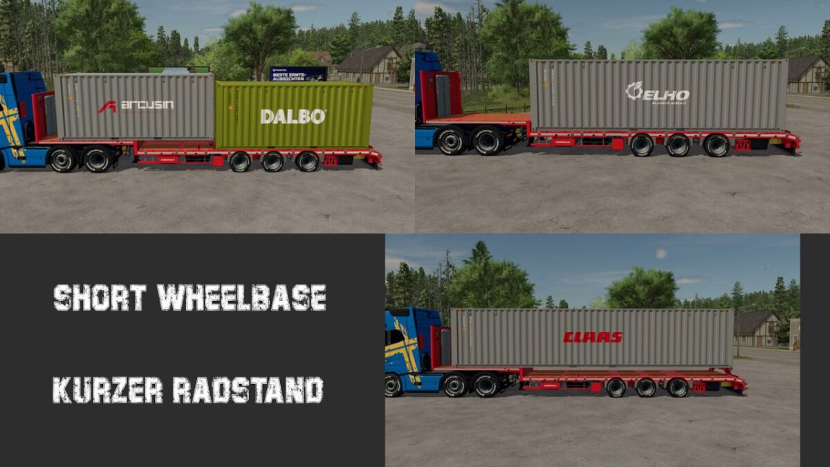 Schwarzmueller 3A Low Loader Trailer v 1.0.0.2