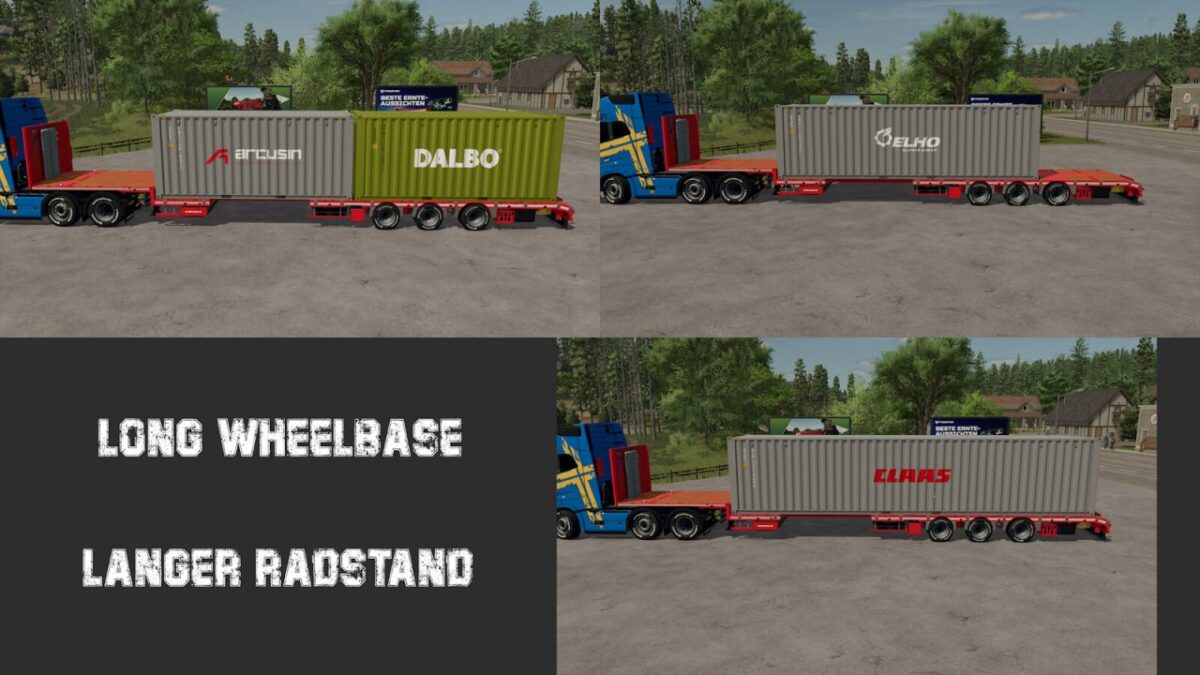 Schwarzmueller 3A Low Loader Trailer v 1.0.0.2