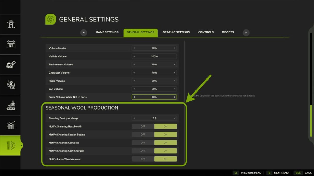 Seasonal Wool Production v 1.0.0.1