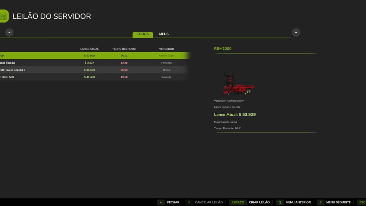 Server Auction v 1.3.3