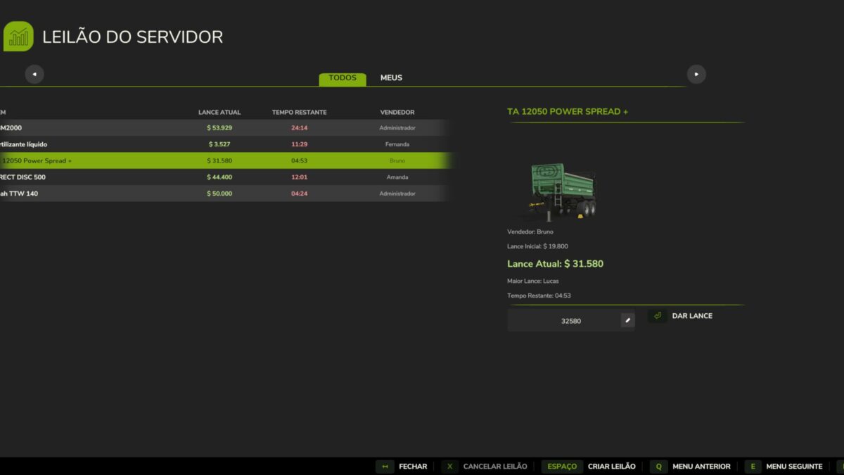 Server Auction v 1.3.3
