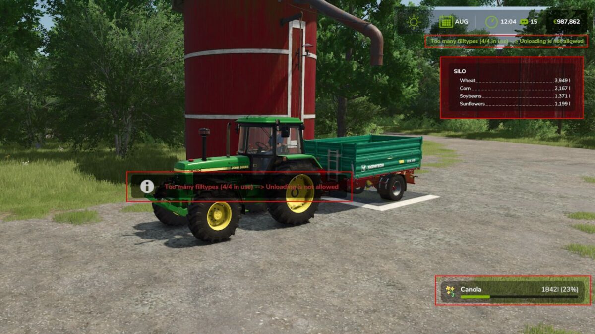 Silo Fill Type Limiting v 1.1