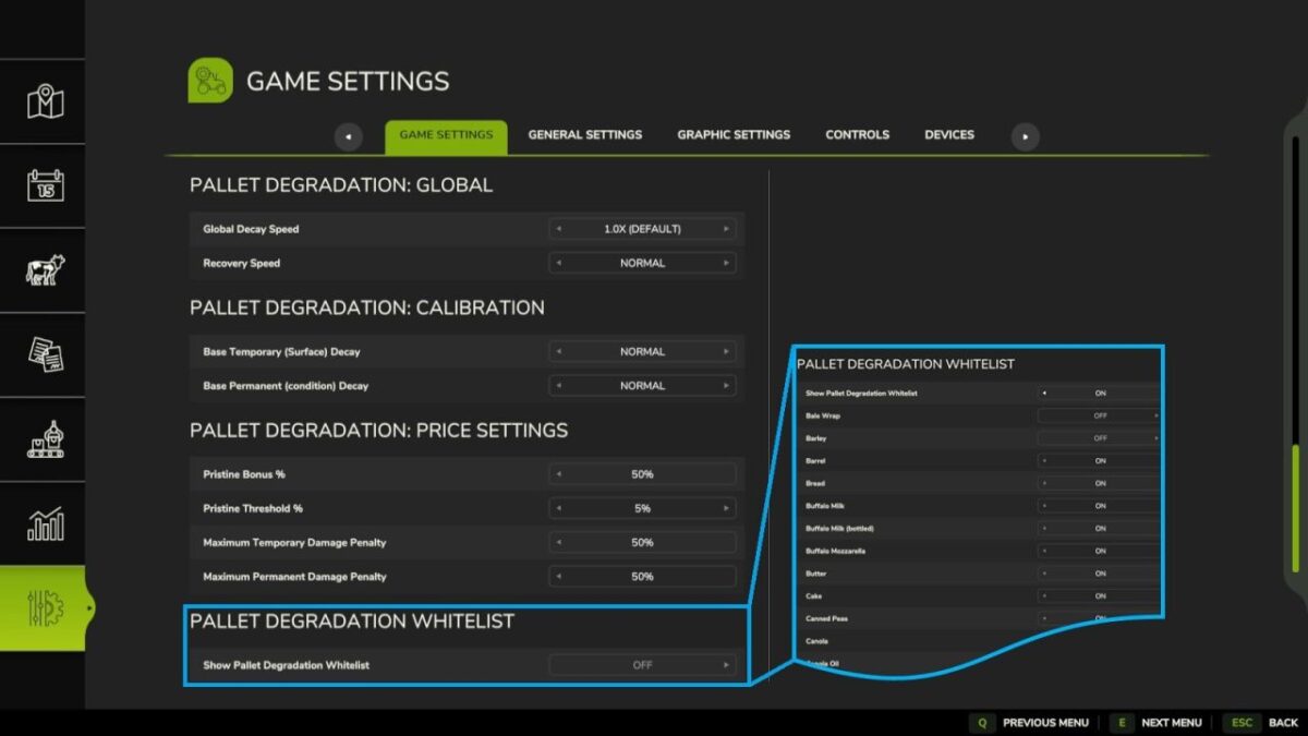 Storage Overhaul: Pallet Degradation System v 1.2