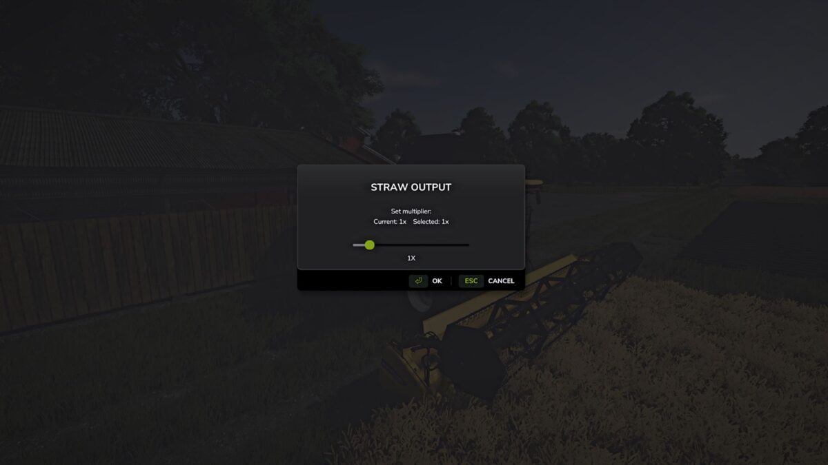 Straw Output Control v 1.1