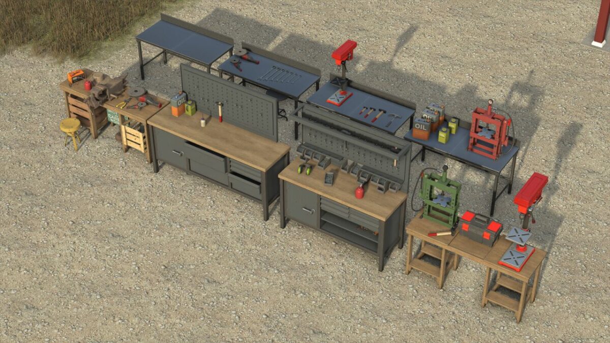 Workshop Decorations Pack v 1.0