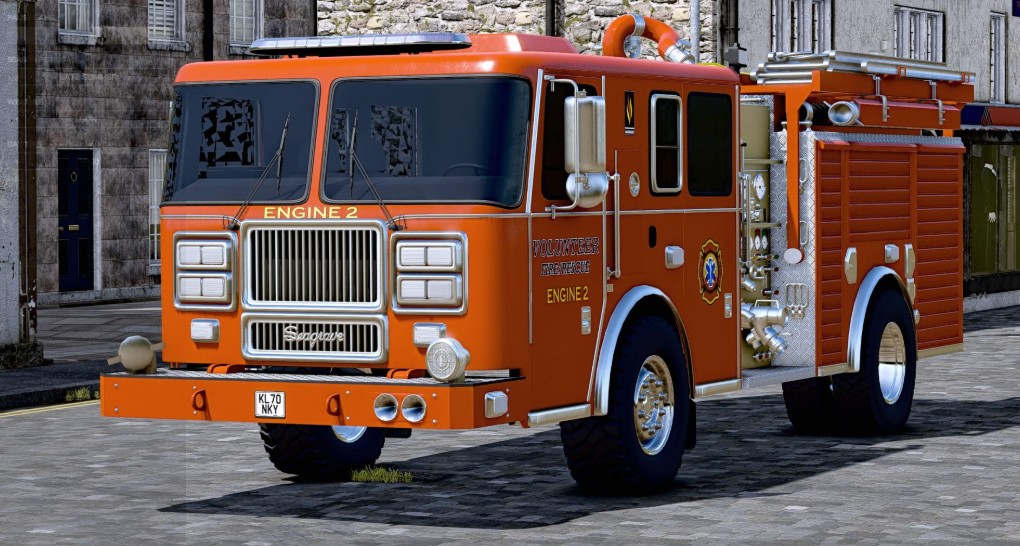 Seagrave Fire Truck v 1.0