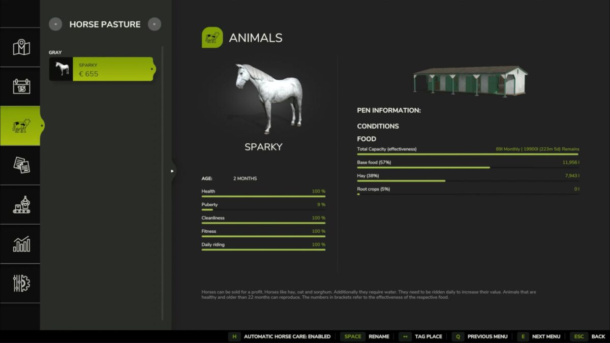 Automatic Horse Care v 1.0.0.1