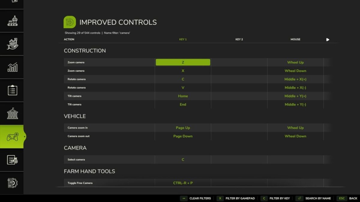 Improved Controls Menu v 1.0.0.1