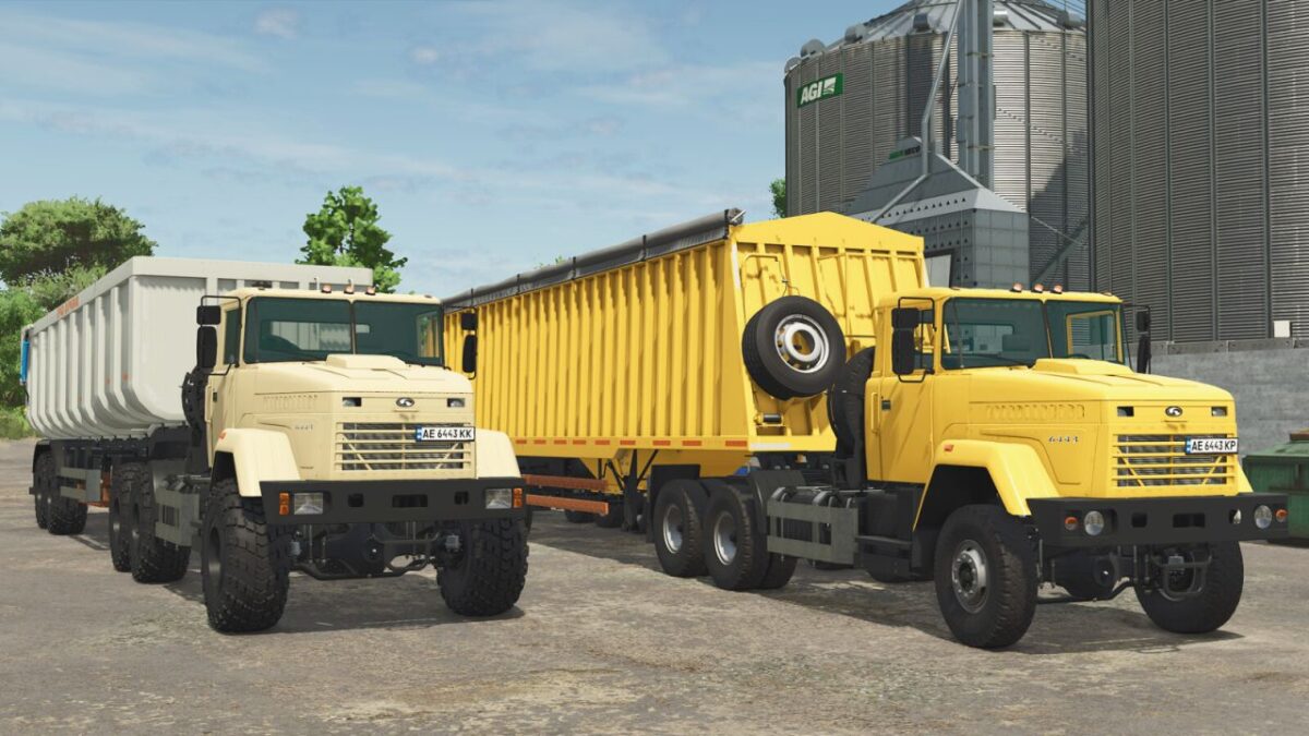 Kraz 6443 & Trailers v 1.0.2.0