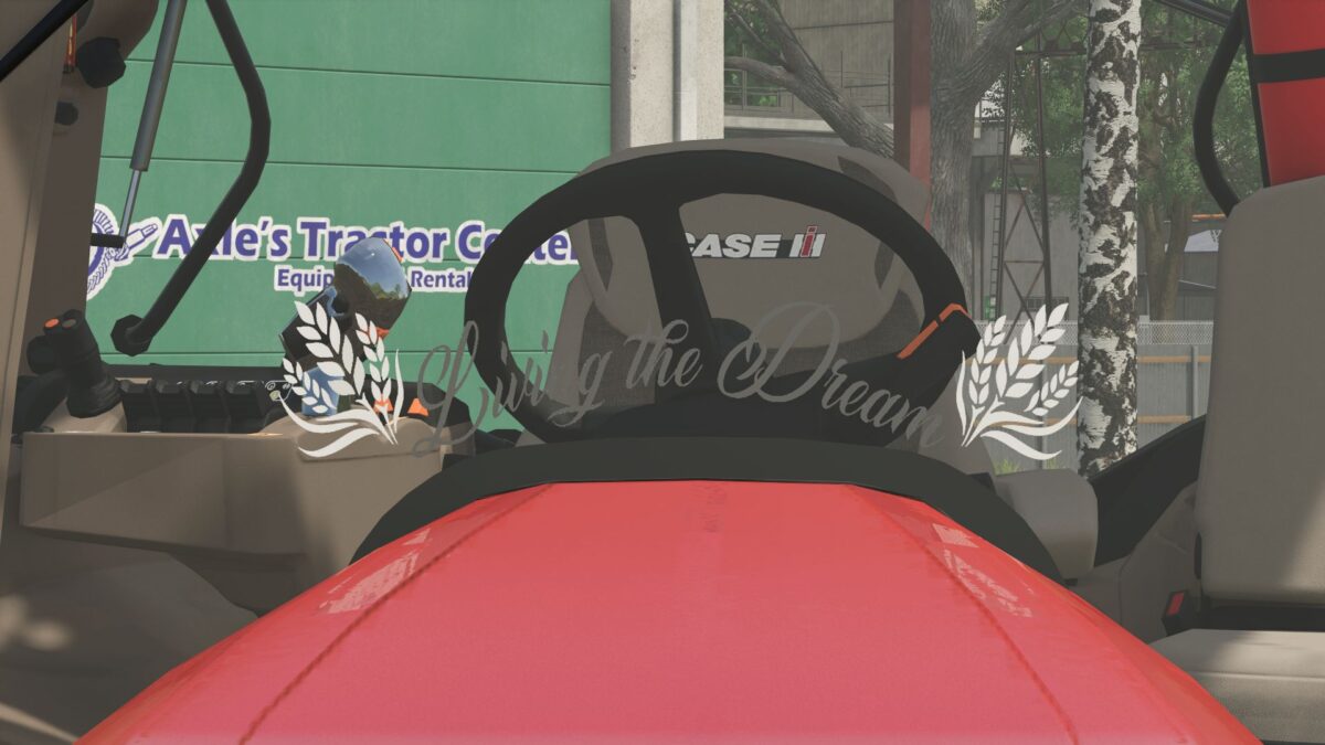 Living the Dream Window Sticker v 1.0