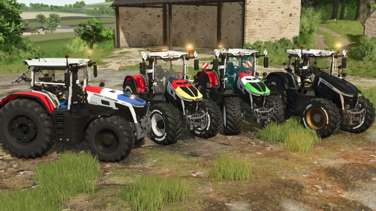 Massey Ferguson 9S Patriotic v 2.2 thumbnail 5