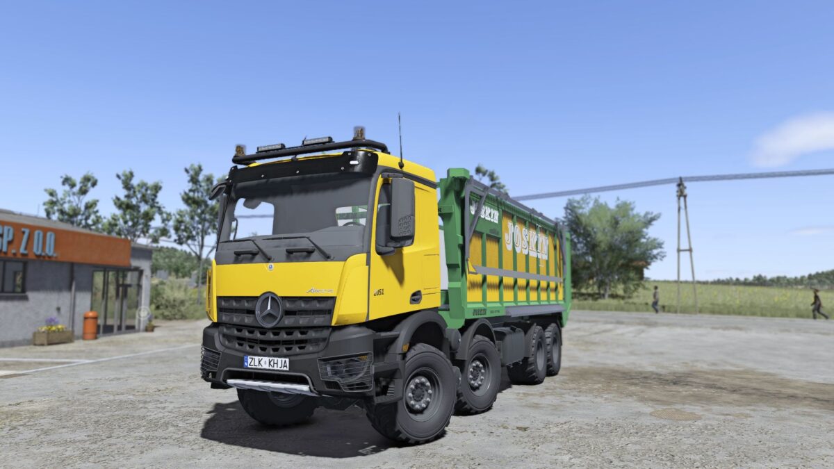 Mercedes Benz Arocs Agrar v 1.0.0.1