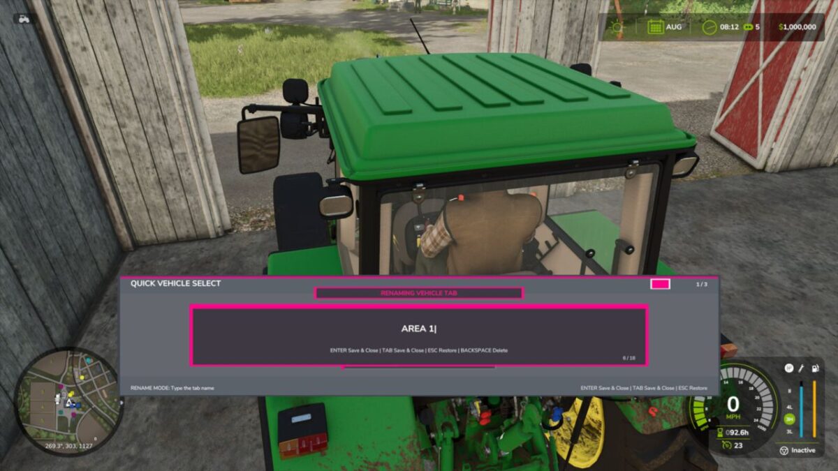 Quick Vehicle Select v 1.0.1.0