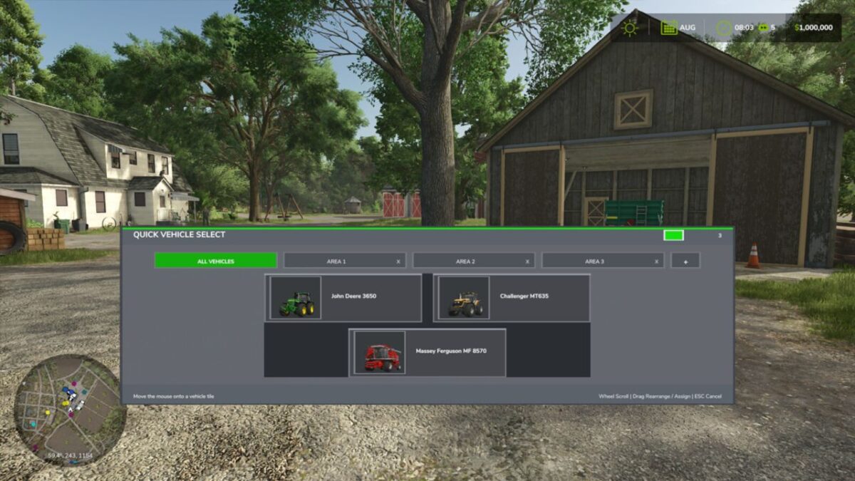 Quick Vehicle Select v 1.0.1.0