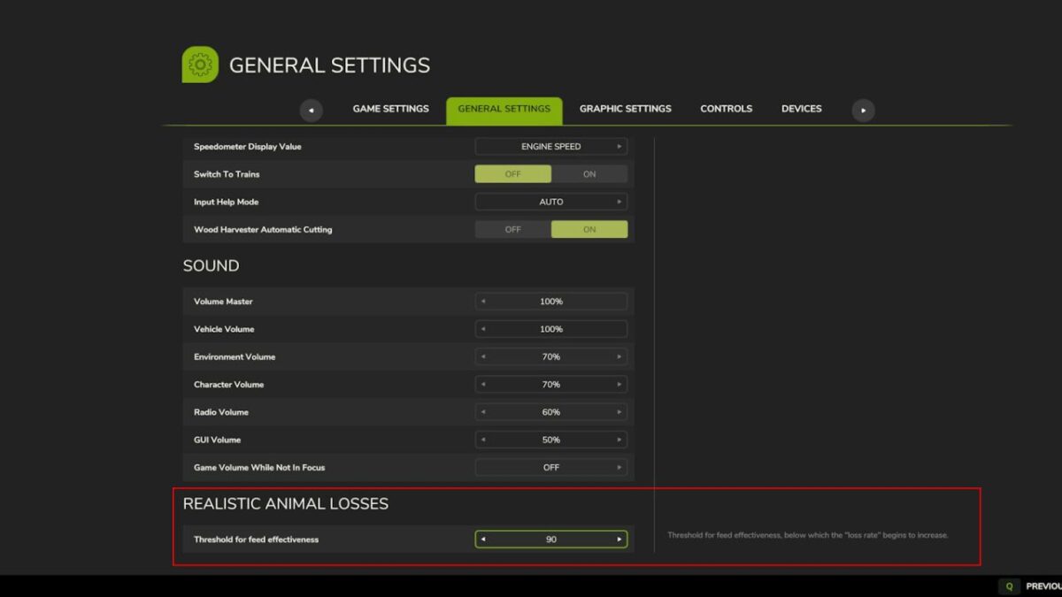Realistic Animal Losses v 1.1