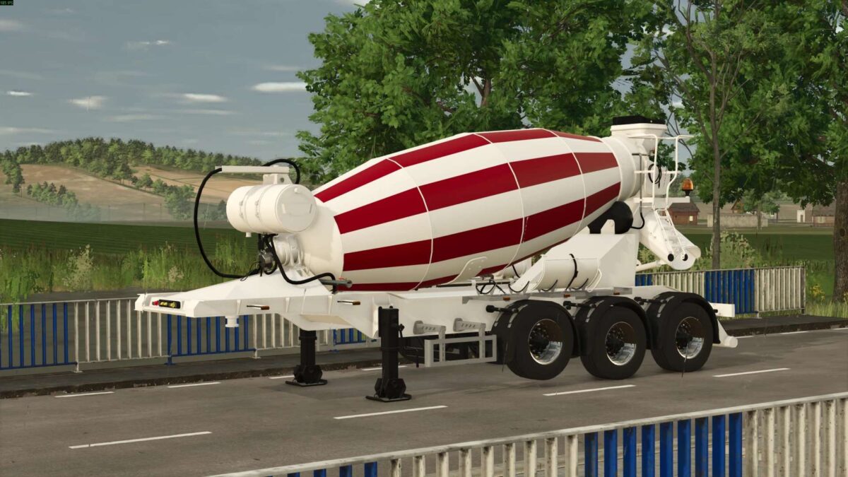 Concrete Mixer Semi Trailer v 1.0