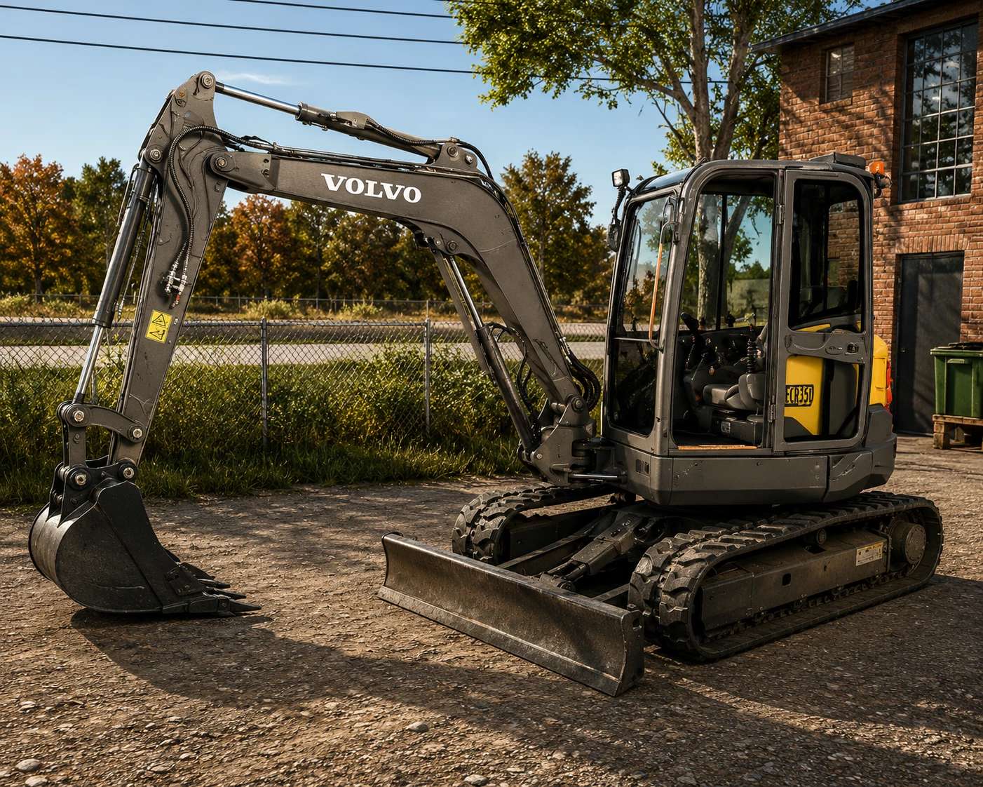 Volvo ECR58F Compact Excavators Pack v 1.0