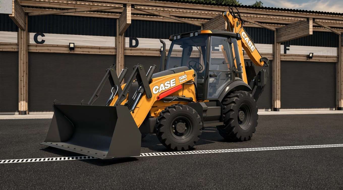 Case 580 SN Deluxe v 1.0 thumbnail 2