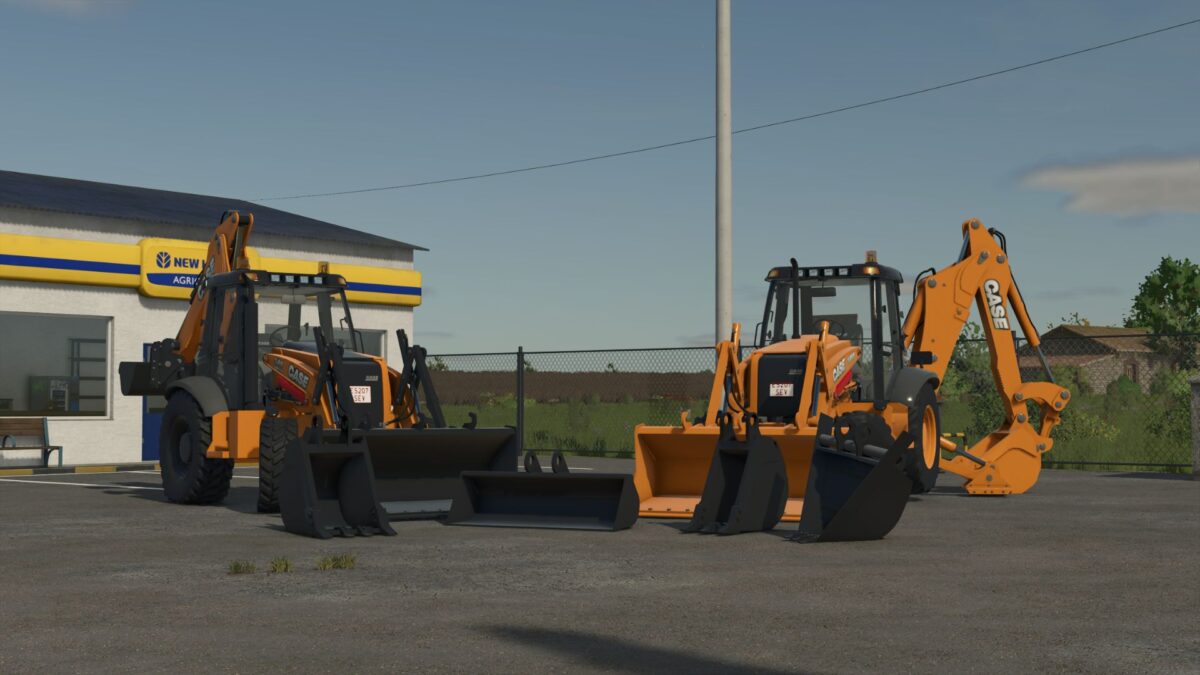 Case 580N & 580 Super N Backhoe Loaders v 1.0.0.7 thumbnail 3