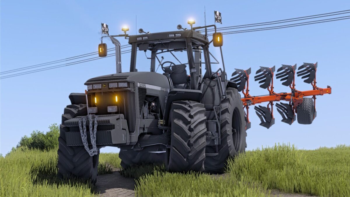 John Deere 8000 Series Dark Style v 1.0 thumbnail 2