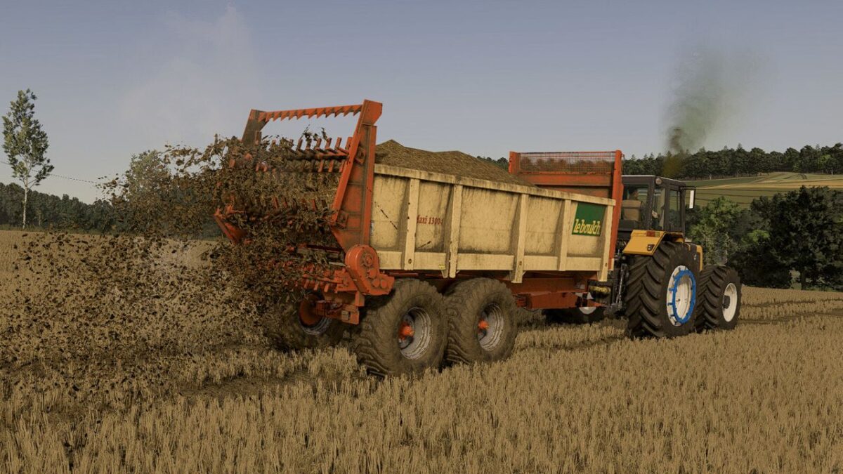 Leboulch Maxi 13004 Manure Spreader v 1.0 thumbnail 4
