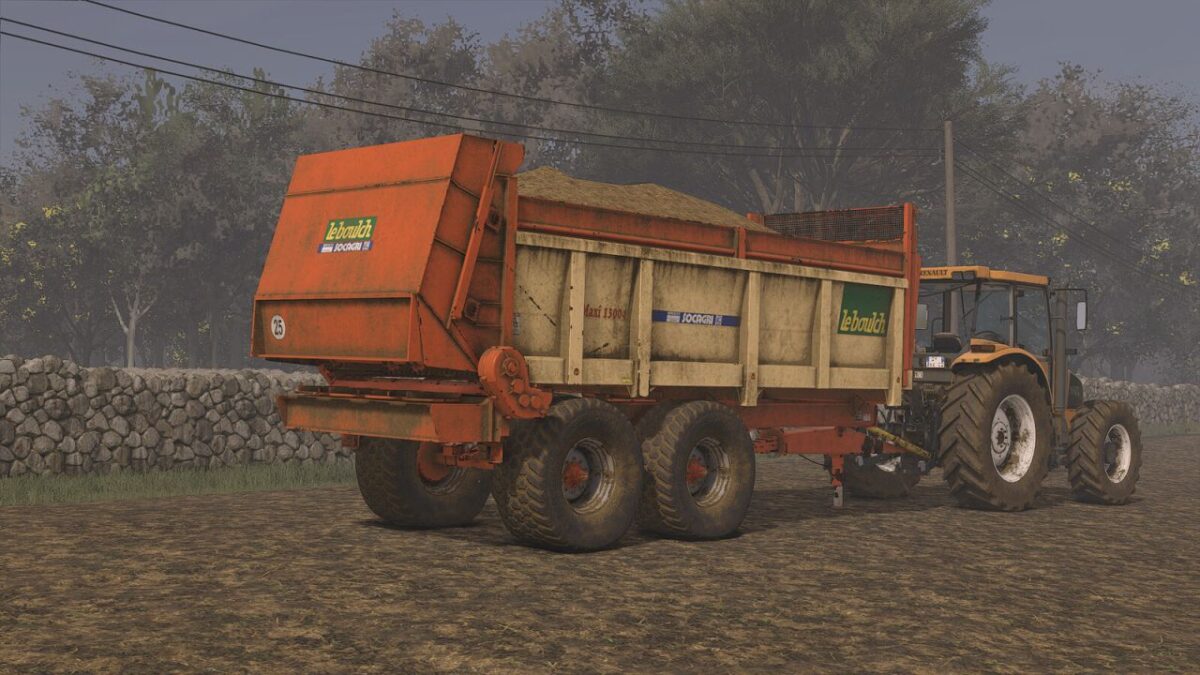 Leboulch Maxi 13004 Manure Spreader v 1.0 thumbnail 3