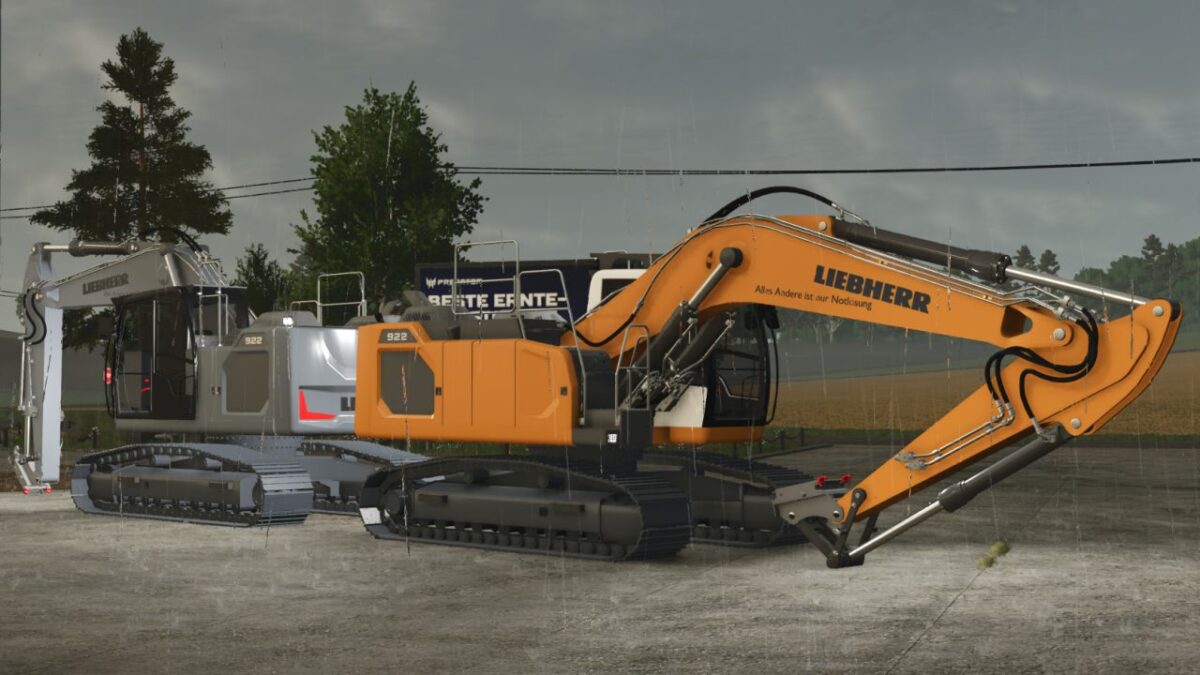 Liebherr R922 v 1.0 thumbnail 2