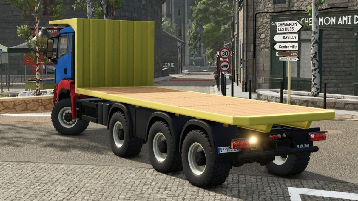 MAN TGS 18.500 Flatbed Truck v 1.5.0.1 thumbnail 4
